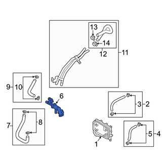 Hyundai OE - Automatic Transmission Oil Cooler Control Valve