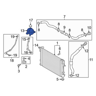 Hyundai OE - Engine Coolant Reservoir