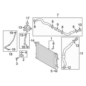 Hyundai OE - Cooling - Radiator & Components