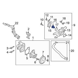 Hyundai OE - Engine Coolant Thermostat