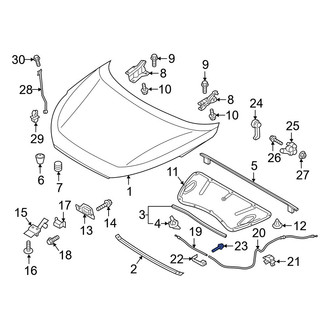 Hyundai OE - Engine Coolant Filler Neck Bolt