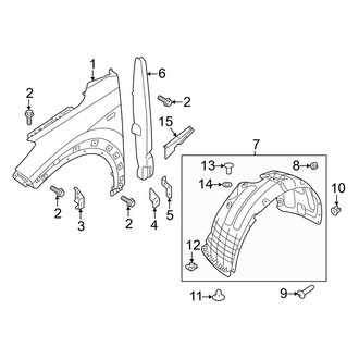 Hyundai OE - Fender & Components (Gas)