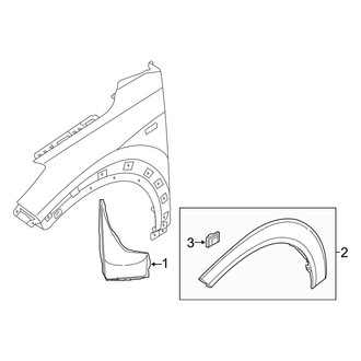 Hyundai OE - Fender - Exterior Trim (Gas)