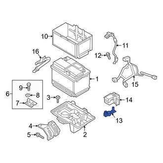 Hyundai OE - Battery Cable Terminal End