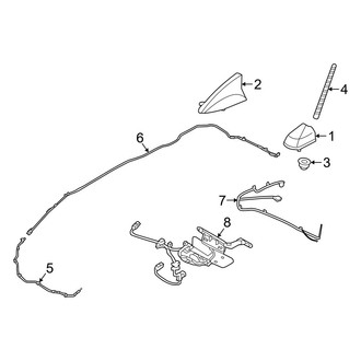 Hyundai OE - Electrical - Antenna