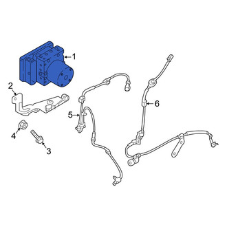 Hyundai OE - ABS Hydraulic Assembly