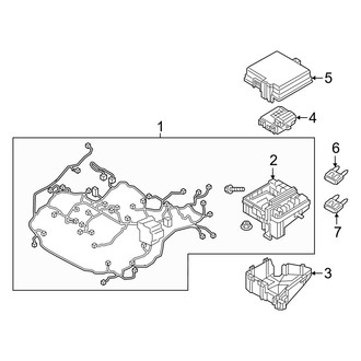 Hyundai OE - Electrical - Wiring Harness (Engine Compartment), (Gas)