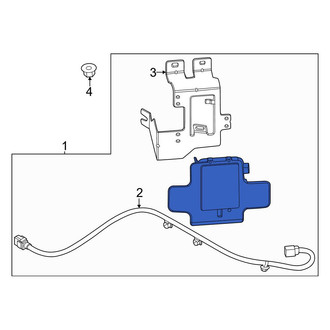Hyundai OE - Right Blind Spot Detection System Warning Sensor