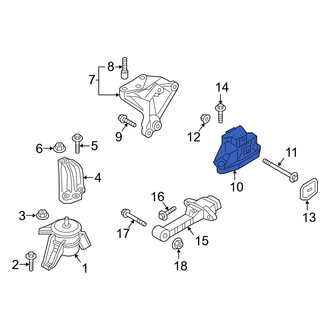 Hyundai OE - Automatic Transmission Mount