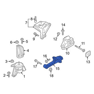 Hyundai OE - Engine Support Rod