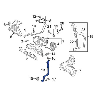 Hyundai OE - Turbocharger Oil Line