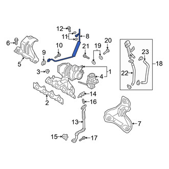 Hyundai OE - Turbocharger Oil Line