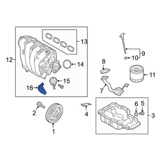 Hyundai OE - Vapor Canister Purge Solenoid
