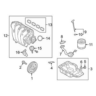 Hyundai OE - Engine / Transaxle - Engine Parts