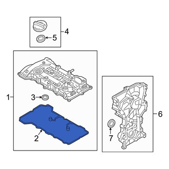 Hyundai OE - Engine Valve Cover Gasket