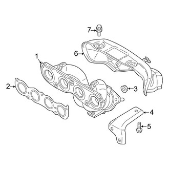 Hyundai OE - Exhaust System - Manifold (2.0L Gas)