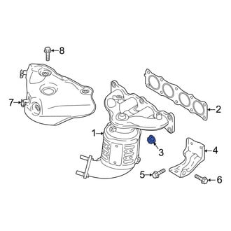 Hyundai OE - Suspension Strut Nut