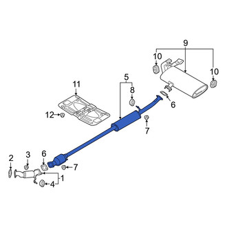 Hyundai OE - Exhaust Muffler