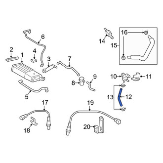 Hyundai OE - Evaporative Emissions System Lines