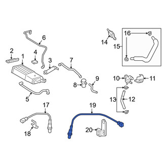 Hyundai OE - Rear Oxygen Sensor