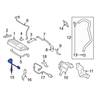 Hyundai OE - Rear Oxygen Sensor