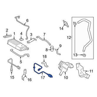 Hyundai OE - Rear Oxygen Sensor