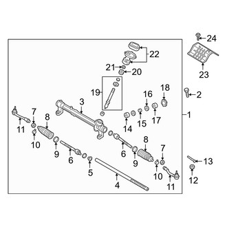 Hyundai OE - Steering Gear & Linkage