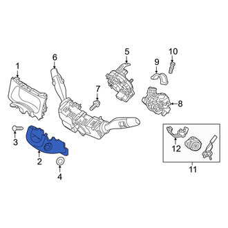 Hyundai OE - Lower Steering Column Cover