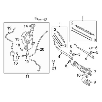 Hyundai OE - Washer Fluid Reservoir