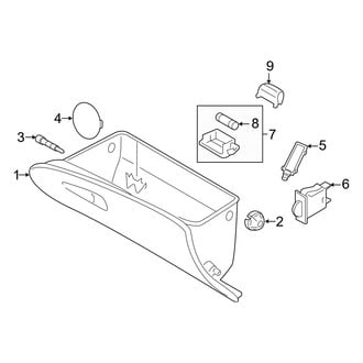 Hyundai OE - Instrument Panel - Glove Box (Gas)