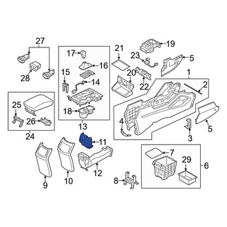 Hyundai OE - Console Air Vent