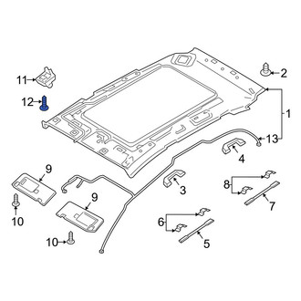 Hyundai OE - Sun Visor Holder Screw