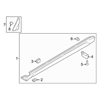 Hyundai OE - Pillars, Rocker & Floor - Exterior Trim (Gas)