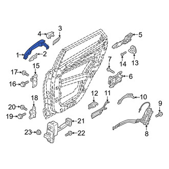 Hyundai OE - Front Left Outer Exterior Door Handle