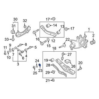 Hyundai OE - Lateral Arm Washer