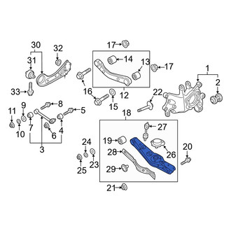 Hyundai OE - Front Right Suspension Control Arm