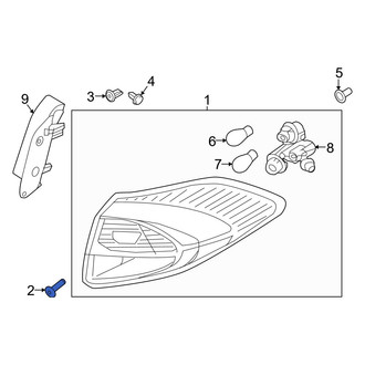 Hyundai OE - Engine Air Intake Hose Screw