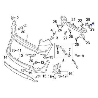 Hyundai OE - Bumper Impact Bar Bolt