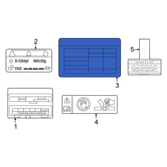 Hyundai OE - Tire Information Label