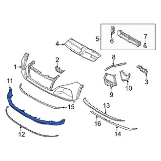 Hyundai OE - Front Lower Bumper Cover