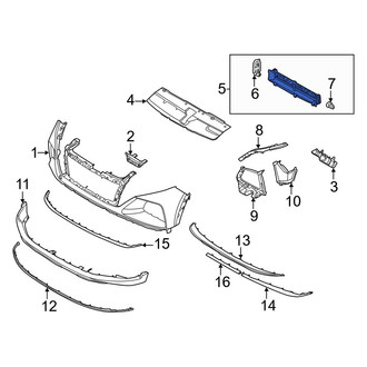 Hyundai OE - Front Radiator Shutter Assembly