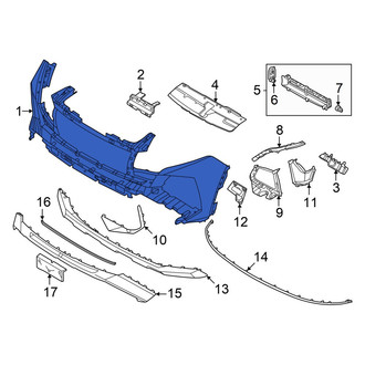 Hyundai OE - Front Bumper Cover