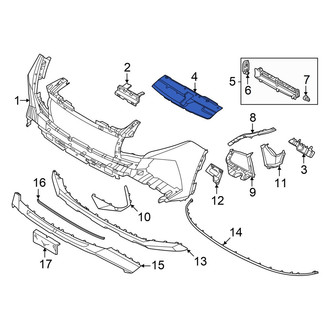 Hyundai OE - Front Radiator Support Access Cover