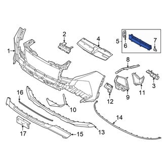 Hyundai OE - Front Radiator Shutter Assembly
