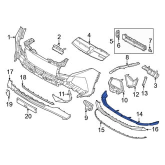 Hyundai OE - Front Lower Bumper Cover