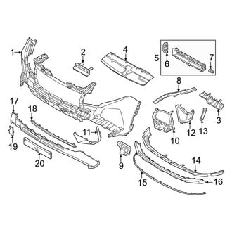 Hyundai OE - Front Bumper & Grille - Bumper & Components (Cover & Trim, Korea Built), (Blue Hybrid / Limited Hybrid / Limited Plug-In Hybrid / SEL Convenience Hybrid / SEL Plug-In Hybrid)