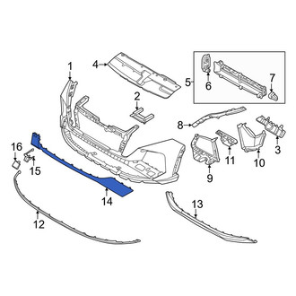 Hyundai OE - Front Bumper Trim