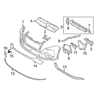 Hyundai OE - Front Tow Eye Cap