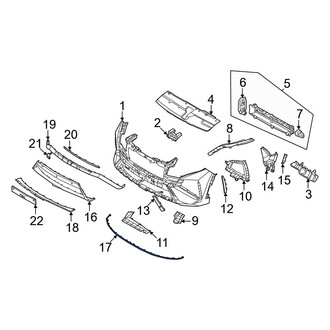 Hyundai OE - Front Spoiler