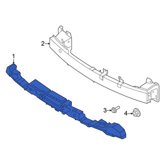 Hyundai OE - Front Bumper Impact Absorber